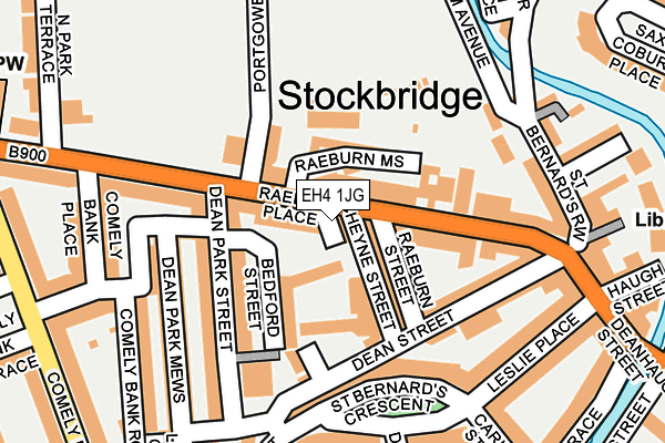 EH4 1JG map - OS OpenMap – Local (Ordnance Survey) EH4 1JG map - OS OpenMap – Local (Ordnance Survey)