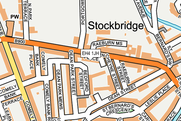 EH4 1JH map - OS OpenMap – Local (Ordnance Survey) EH4 1JH map - OS OpenMap – Local (Ordnance Survey)