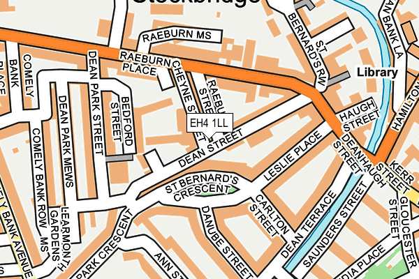 EH4 1LL map - OS OpenMap – Local (Ordnance Survey) EH4 1LL map - OS OpenMap – Local (Ordnance Survey)