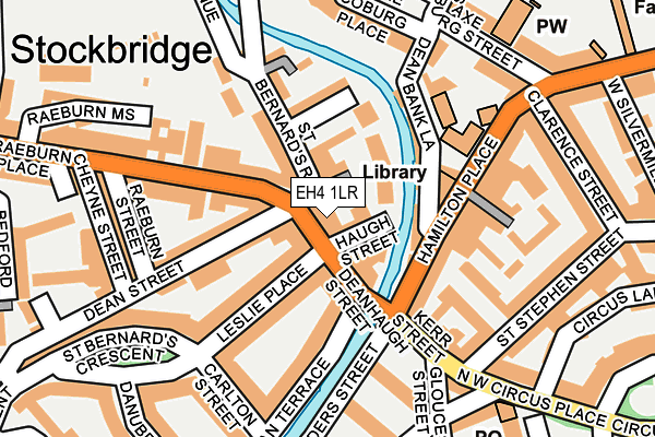 EH4 1LR map - OS OpenMap – Local (Ordnance Survey) EH4 1LR map - OS OpenMap – Local (Ordnance Survey)
