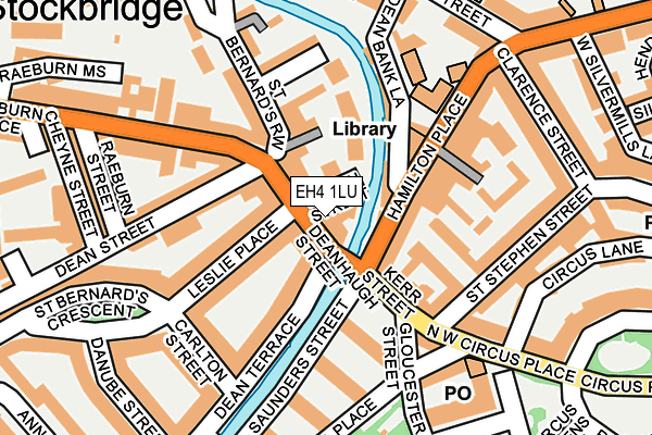EH4 1LU map - OS OpenMap – Local (Ordnance Survey) EH4 1LU map - OS OpenMap – Local (Ordnance Survey)