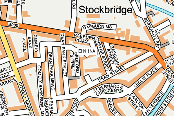 EH4 1NA map - OS OpenMap – Local (Ordnance Survey) EH4 1NA map - OS OpenMap – Local (Ordnance Survey)
