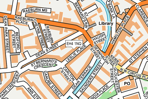 EH4 1NQ map - OS OpenMap – Local (Ordnance Survey) EH4 1NQ map - OS OpenMap – Local (Ordnance Survey)