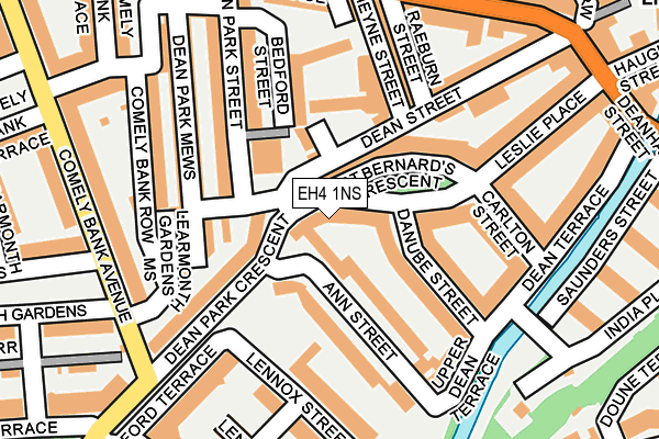 EH4 1NS map - OS OpenMap – Local (Ordnance Survey) EH4 1NS map - OS OpenMap – Local (Ordnance Survey)