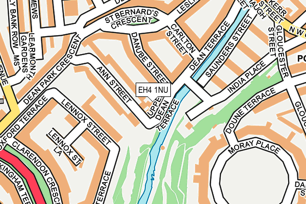 EH4 1NU map - OS OpenMap – Local (Ordnance Survey)