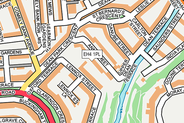 EH4 1PL map - OS OpenMap – Local (Ordnance Survey) EH4 1PL map - OS OpenMap – Local (Ordnance Survey)