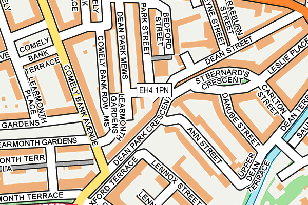 EH4 1PN map - OS OpenMap – Local (Ordnance Survey) EH4 1PN map - OS OpenMap – Local (Ordnance Survey)