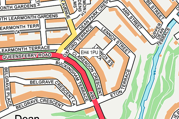 EH4 1PU map - OS OpenMap – Local (Ordnance Survey) EH4 1PU map - OS OpenMap – Local (Ordnance Survey)