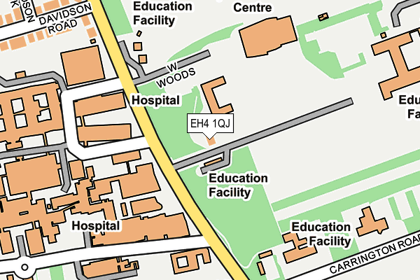 EH4 1QJ map - OS OpenMap – Local (Ordnance Survey) EH4 1QJ map - OS OpenMap – Local (Ordnance Survey)