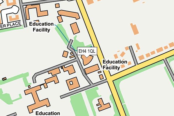 EH4 1QL map - OS OpenMap – Local (Ordnance Survey) EH4 1QL map - OS OpenMap – Local (Ordnance Survey)