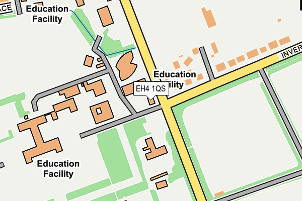 EH4 1QS map - OS OpenMap – Local (Ordnance Survey) EH4 1QS map - OS OpenMap – Local (Ordnance Survey)