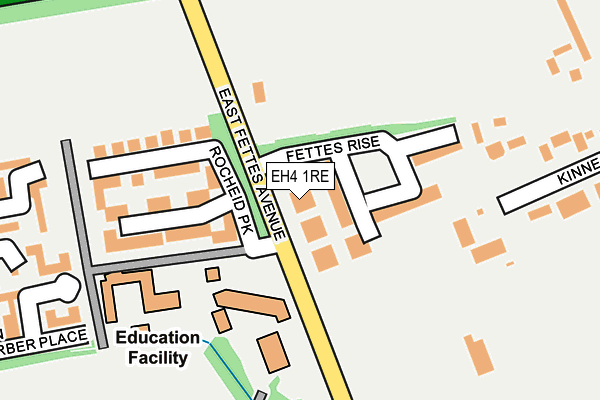 EH4 1RE map - OS OpenMap – Local (Ordnance Survey) EH4 1RE map - OS OpenMap – Local (Ordnance Survey)
