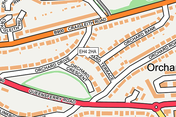 EH4 2HA map - OS OpenMap – Local (Ordnance Survey) EH4 2HA map - OS OpenMap – Local (Ordnance Survey)