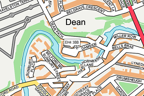 EH4 3BB map - OS OpenMap – Local (Ordnance Survey) EH4 3BB map - OS OpenMap – Local (Ordnance Survey)