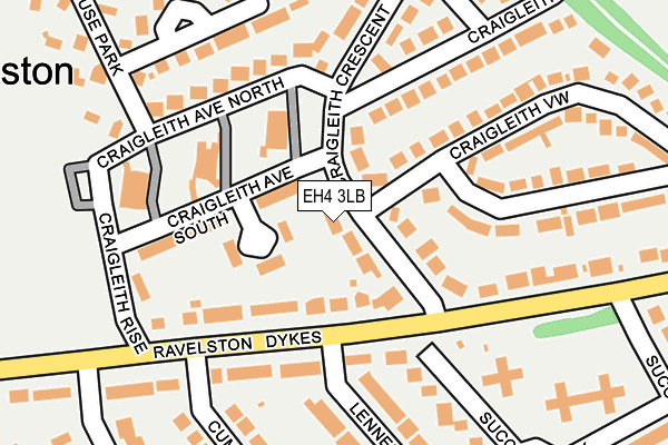 EH4 3LB map - OS OpenMap – Local (Ordnance Survey) EH4 3LB map - OS OpenMap – Local (Ordnance Survey)
