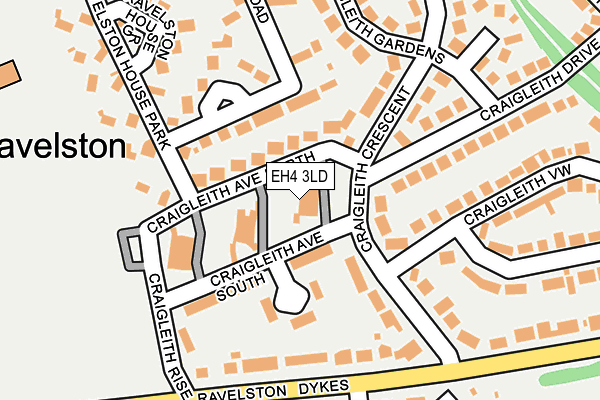 EH4 3LD map - OS OpenMap – Local (Ordnance Survey) EH4 3LD map - OS OpenMap – Local (Ordnance Survey)