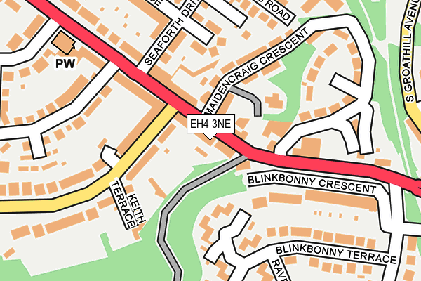 EH4 3NE map - OS OpenMap – Local (Ordnance Survey) EH4 3NE map - OS OpenMap – Local (Ordnance Survey)