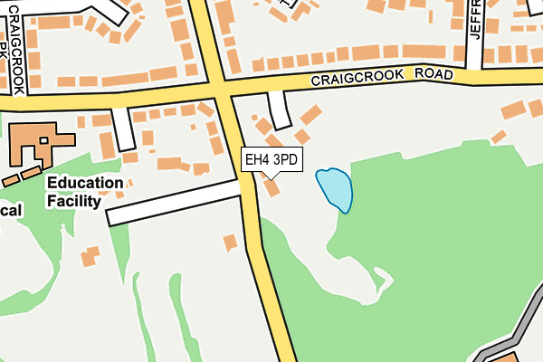 EH4 3PD map - OS OpenMap – Local (Ordnance Survey) EH4 3PD map - OS OpenMap – Local (Ordnance Survey)