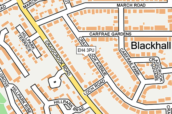 EH4 3PU map - OS OpenMap – Local (Ordnance Survey) EH4 3PU map - OS OpenMap – Local (Ordnance Survey)
