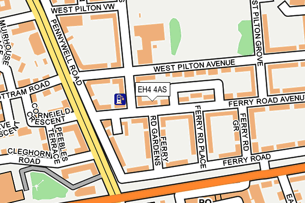 EH4 4AS map - OS OpenMap – Local (Ordnance Survey) EH4 4AS map - OS OpenMap – Local (Ordnance Survey)