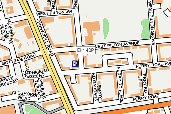 EH4 4DP map - OS OpenMap – Local (Ordnance Survey) EH4 4DP map - OS OpenMap – Local (Ordnance Survey)
