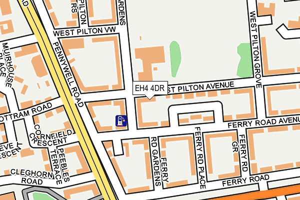 EH4 4DR map - OS OpenMap – Local (Ordnance Survey) EH4 4DR map - OS OpenMap – Local (Ordnance Survey)
