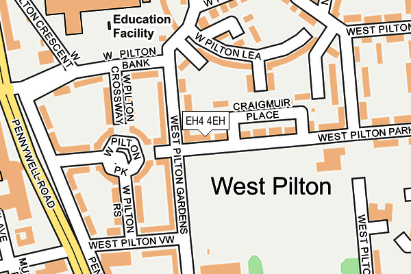 EH4 4EH map - OS OpenMap – Local (Ordnance Survey) EH4 4EH map - OS OpenMap – Local (Ordnance Survey)