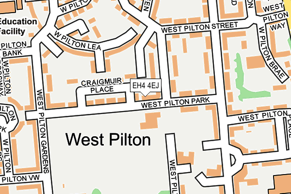 EH4 4EJ map - OS OpenMap – Local (Ordnance Survey) EH4 4EJ map - OS OpenMap – Local (Ordnance Survey)