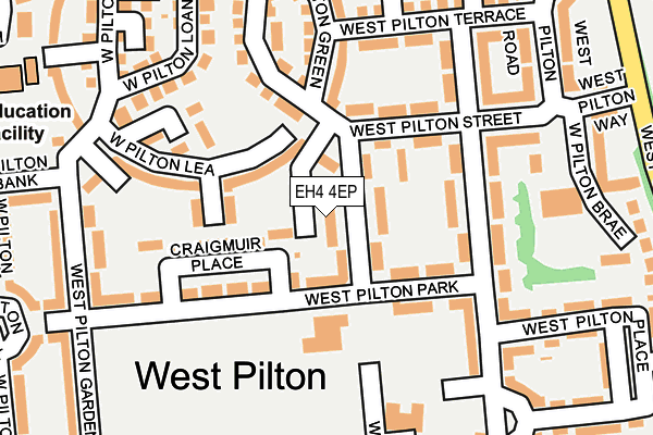 EH4 4EP map - OS OpenMap – Local (Ordnance Survey) EH4 4EP map - OS OpenMap – Local (Ordnance Survey)