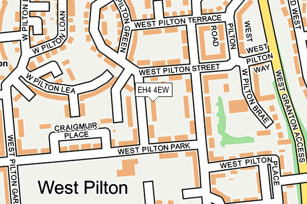 EH4 4EW map - OS OpenMap – Local (Ordnance Survey) EH4 4EW map - OS OpenMap – Local (Ordnance Survey)