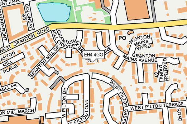 EH4 4GG map - OS OpenMap – Local (Ordnance Survey) EH4 4GG map - OS OpenMap – Local (Ordnance Survey)