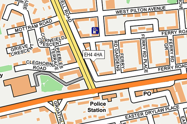 EH4 4HA map - OS OpenMap – Local (Ordnance Survey) EH4 4HA map - OS OpenMap – Local (Ordnance Survey)
