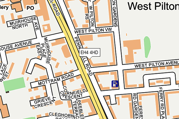 EH4 4HD map - OS OpenMap – Local (Ordnance Survey) EH4 4HD map - OS OpenMap – Local (Ordnance Survey)