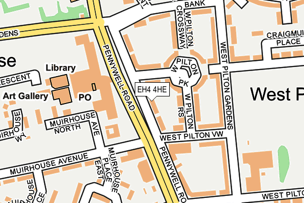 EH4 4HE map - OS OpenMap – Local (Ordnance Survey) EH4 4HE map - OS OpenMap – Local (Ordnance Survey)