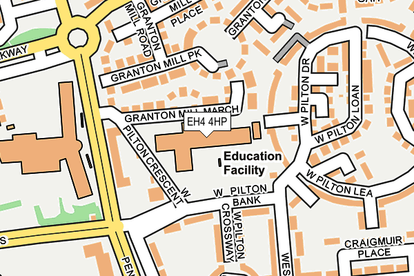 EH4 4HP map - OS OpenMap – Local (Ordnance Survey) EH4 4HP map - OS OpenMap – Local (Ordnance Survey)