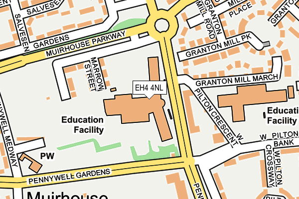 EH4 4NL map - OS OpenMap – Local (Ordnance Survey) EH4 4NL map - OS OpenMap – Local (Ordnance Survey)