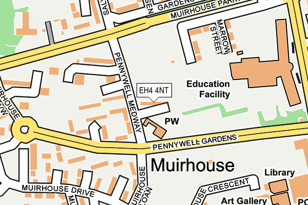 EH4 4NT map - OS OpenMap – Local (Ordnance Survey) EH4 4NT map - OS OpenMap – Local (Ordnance Survey)