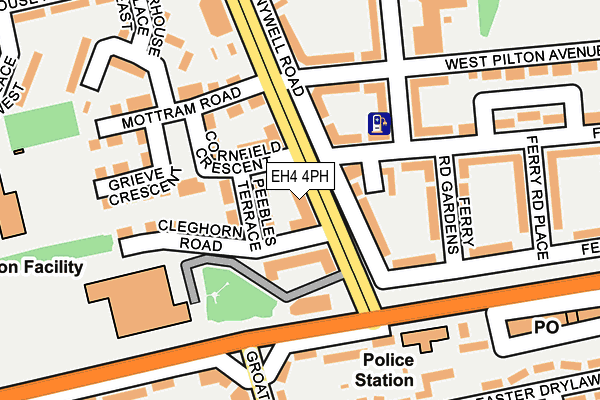 EH4 4PH map - OS OpenMap – Local (Ordnance Survey) EH4 4PH map - OS OpenMap – Local (Ordnance Survey)