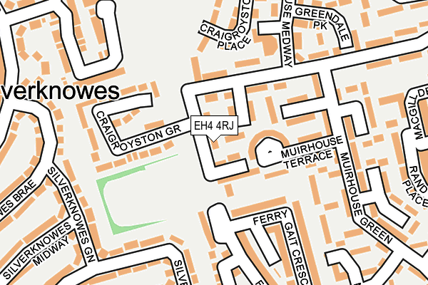 EH4 4RJ map - OS OpenMap – Local (Ordnance Survey) EH4 4RJ map - OS OpenMap – Local (Ordnance Survey)