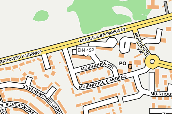 EH4 4SP map - OS OpenMap – Local (Ordnance Survey) EH4 4SP map - OS OpenMap – Local (Ordnance Survey)