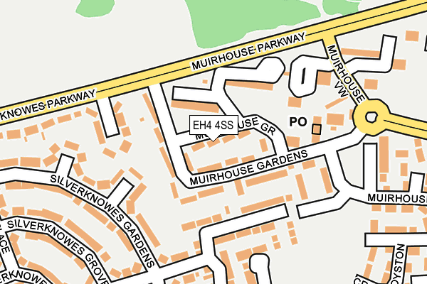 EH4 4SS map - OS OpenMap – Local (Ordnance Survey) EH4 4SS map - OS OpenMap – Local (Ordnance Survey)