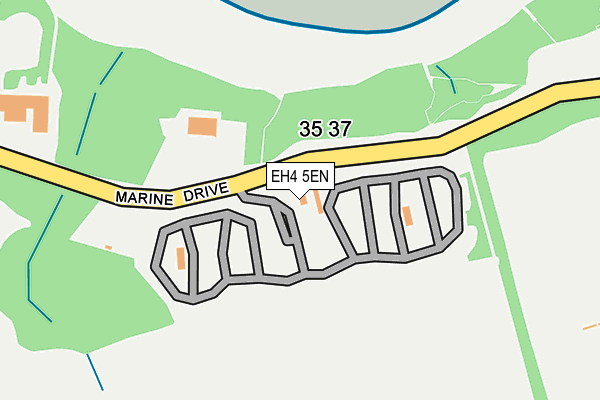 EH4 5EN map - OS OpenMap – Local (Ordnance Survey) EH4 5EN map - OS OpenMap – Local (Ordnance Survey)
