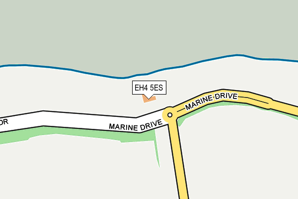 EH4 5ES map - OS OpenMap – Local (Ordnance Survey) EH4 5ES map - OS OpenMap – Local (Ordnance Survey)