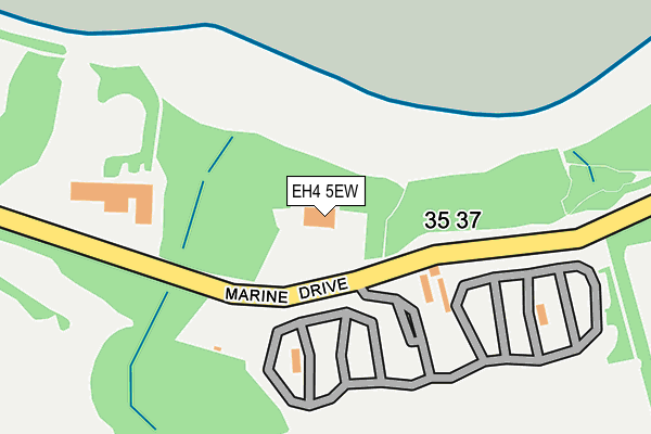 EH4 5EW map - OS OpenMap – Local (Ordnance Survey) EH4 5EW map - OS OpenMap – Local (Ordnance Survey)