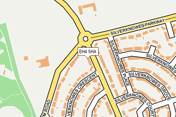 EH4 5HA map - OS OpenMap – Local (Ordnance Survey) EH4 5HA map - OS OpenMap – Local (Ordnance Survey)
