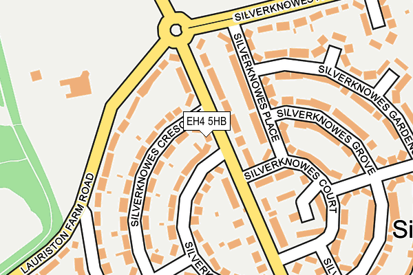 EH4 5HB map - OS OpenMap – Local (Ordnance Survey) EH4 5HB map - OS OpenMap – Local (Ordnance Survey)