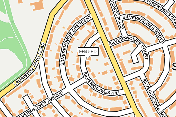 EH4 5HD map - OS OpenMap – Local (Ordnance Survey) EH4 5HD map - OS OpenMap – Local (Ordnance Survey)