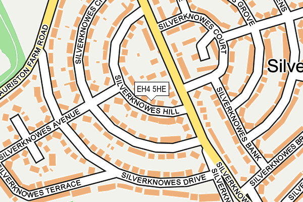 EH4 5HE map - OS OpenMap – Local (Ordnance Survey) EH4 5HE map - OS OpenMap – Local (Ordnance Survey)