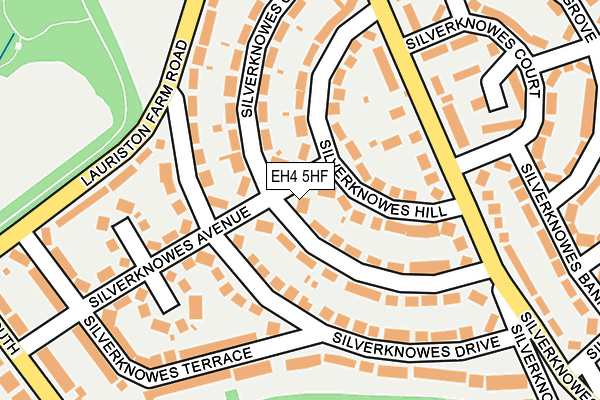 EH4 5HF map - OS OpenMap – Local (Ordnance Survey) EH4 5HF map - OS OpenMap – Local (Ordnance Survey)