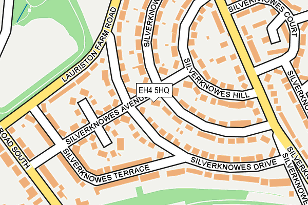 EH4 5HQ map - OS OpenMap – Local (Ordnance Survey) EH4 5HQ map - OS OpenMap – Local (Ordnance Survey)
